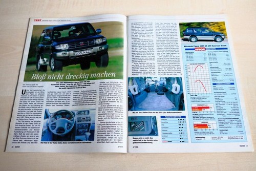 Mot 1998 mitsubishi pajero - mot,