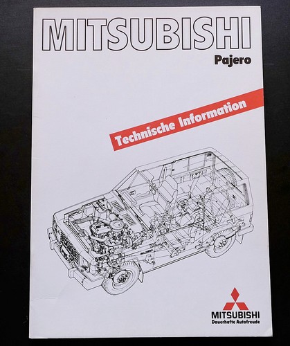 Mitsubishi pajero techn - mitsubishi, pajero,