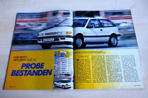 Mot 1988 mitsubishi colt - mot,