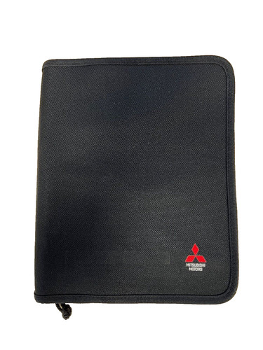 Original mitsubishi bordmappe - original,